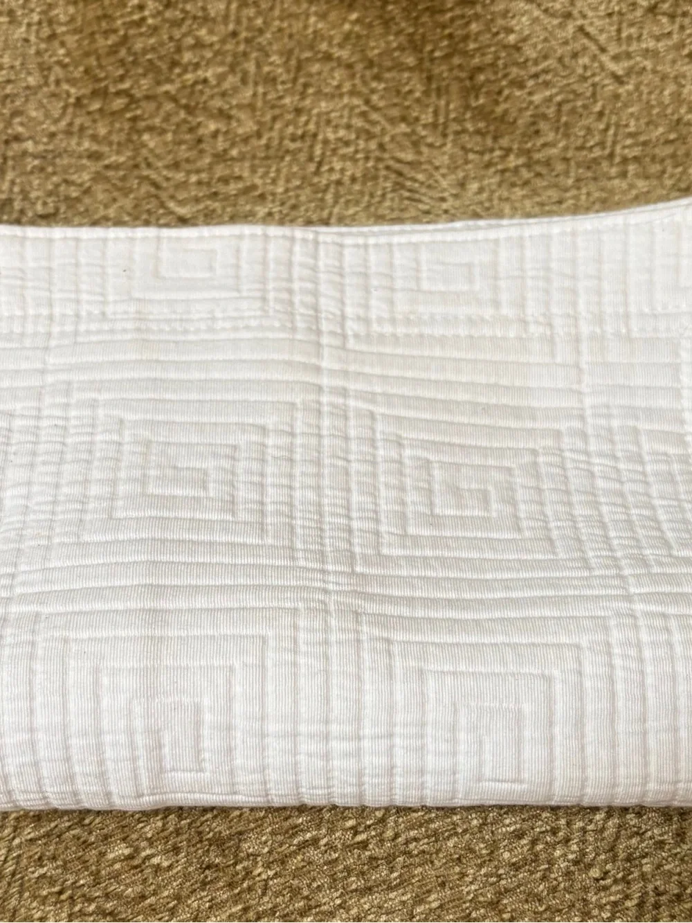 Sferra Matelasse sham new White